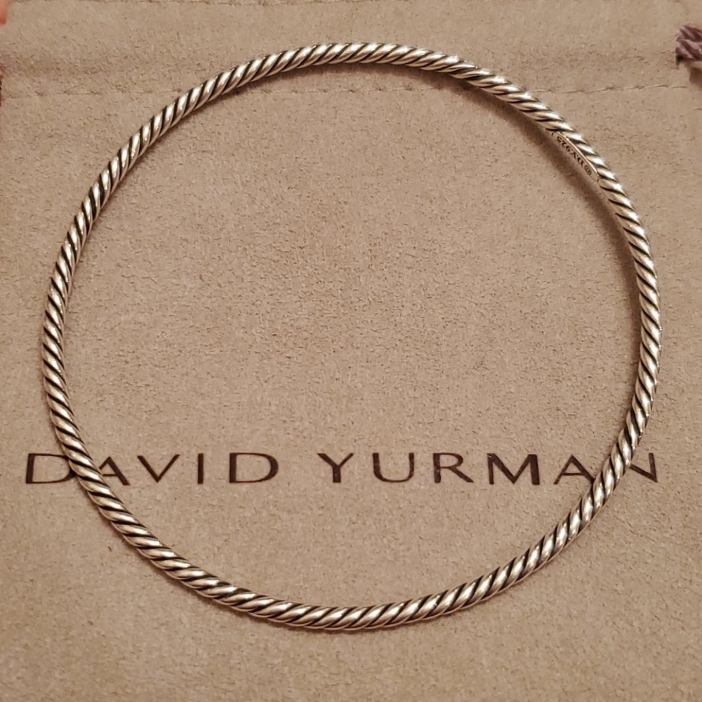 David Yurman Cable Bangle Bracelet